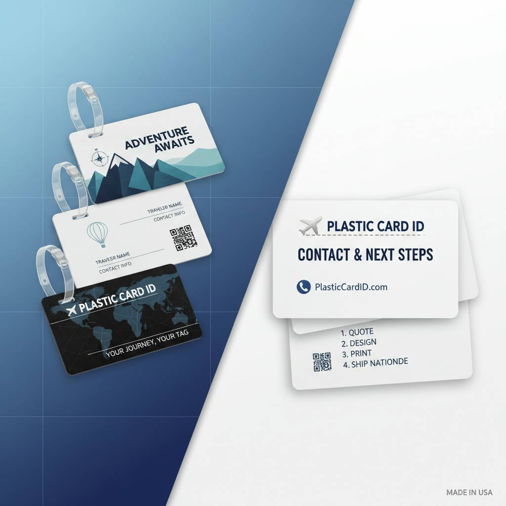 Contact & Next Steps Plastic Card ID