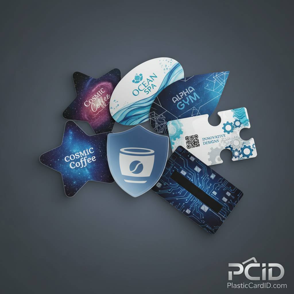 Custom-Shaped Plastic Cards