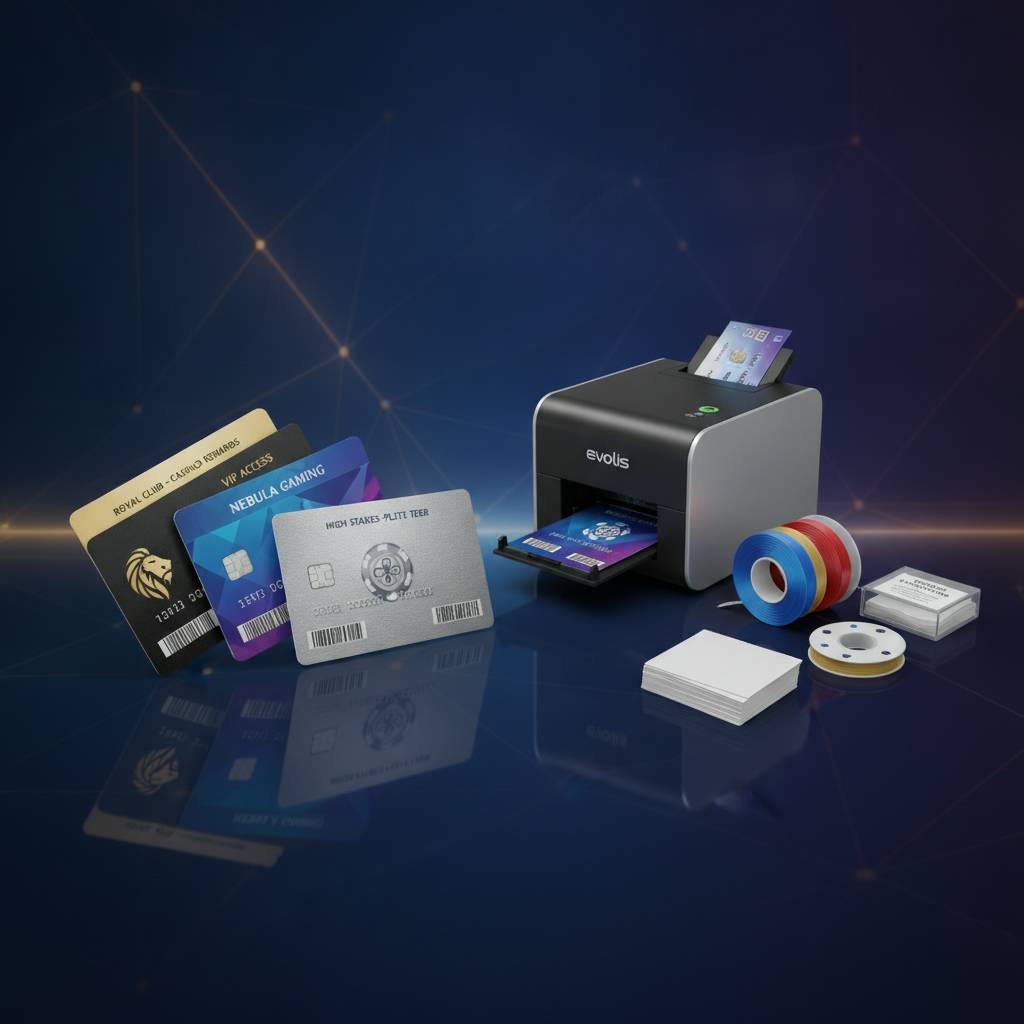 Card Printers and Supplies for Your Casino Operation
