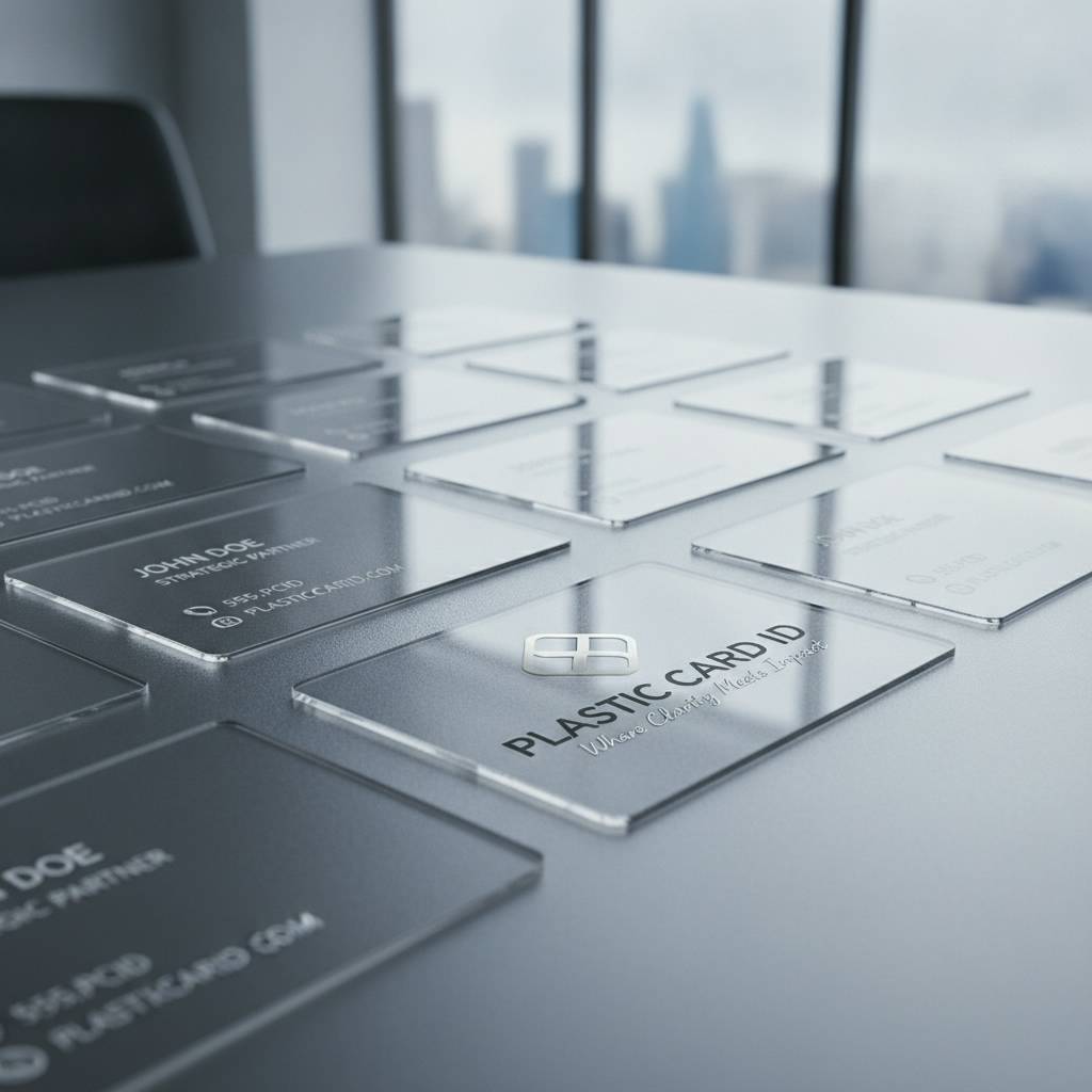 Welcome to Plastic Card ID: Where Clear Plastic Business Cards Make a Lasting First Impression