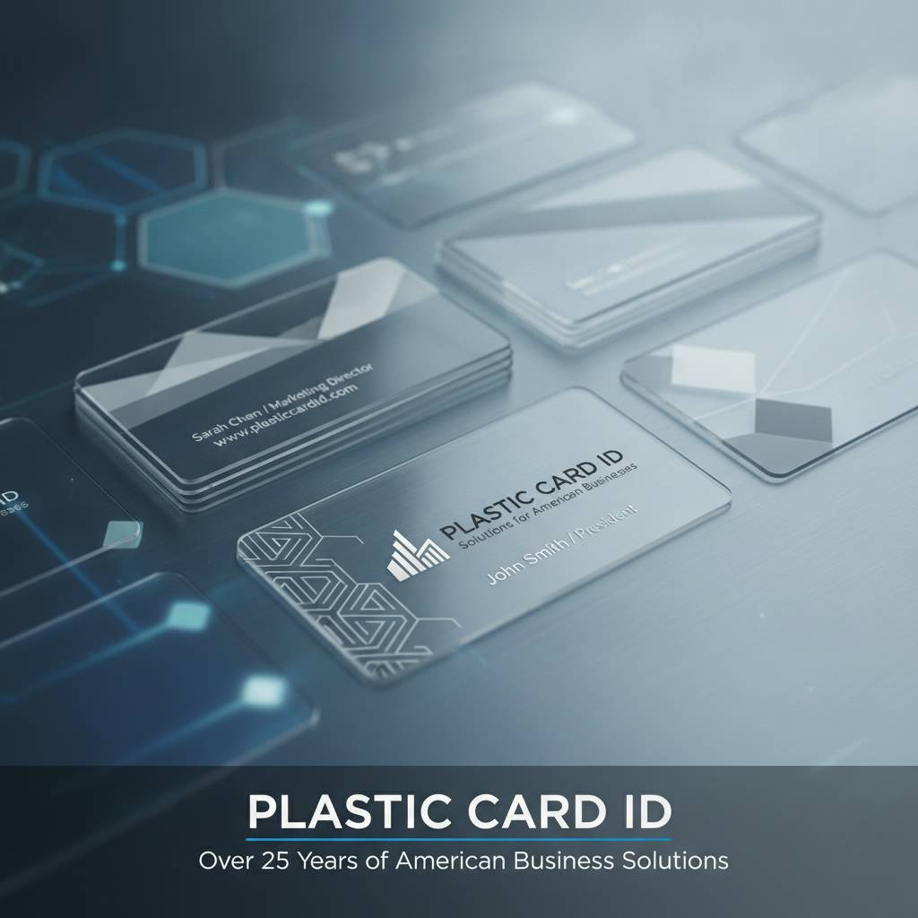 Why Businesses Across America Choose Our Clear Plastic Business Cards