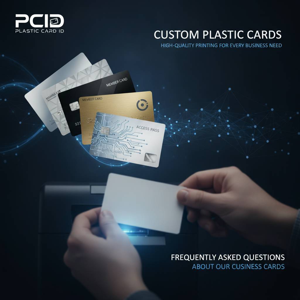 Frequently Asked Questions About Our Custom Plastic Cards