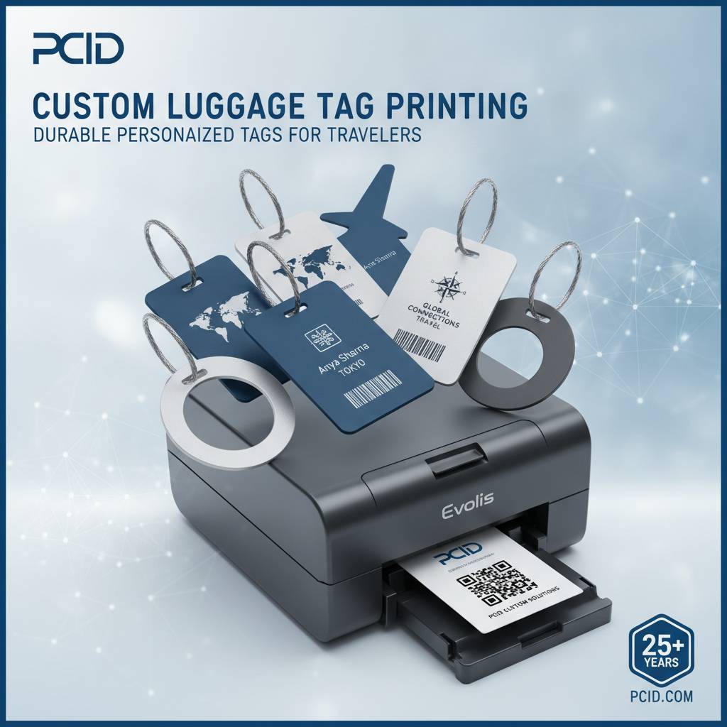 Custom Luggage Tag Printing for Travel Businesses