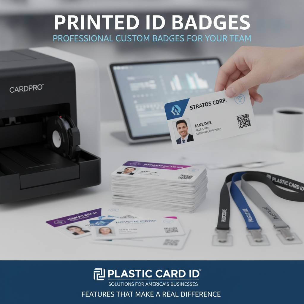 Printed ID Badges: Features That Make a Real Difference