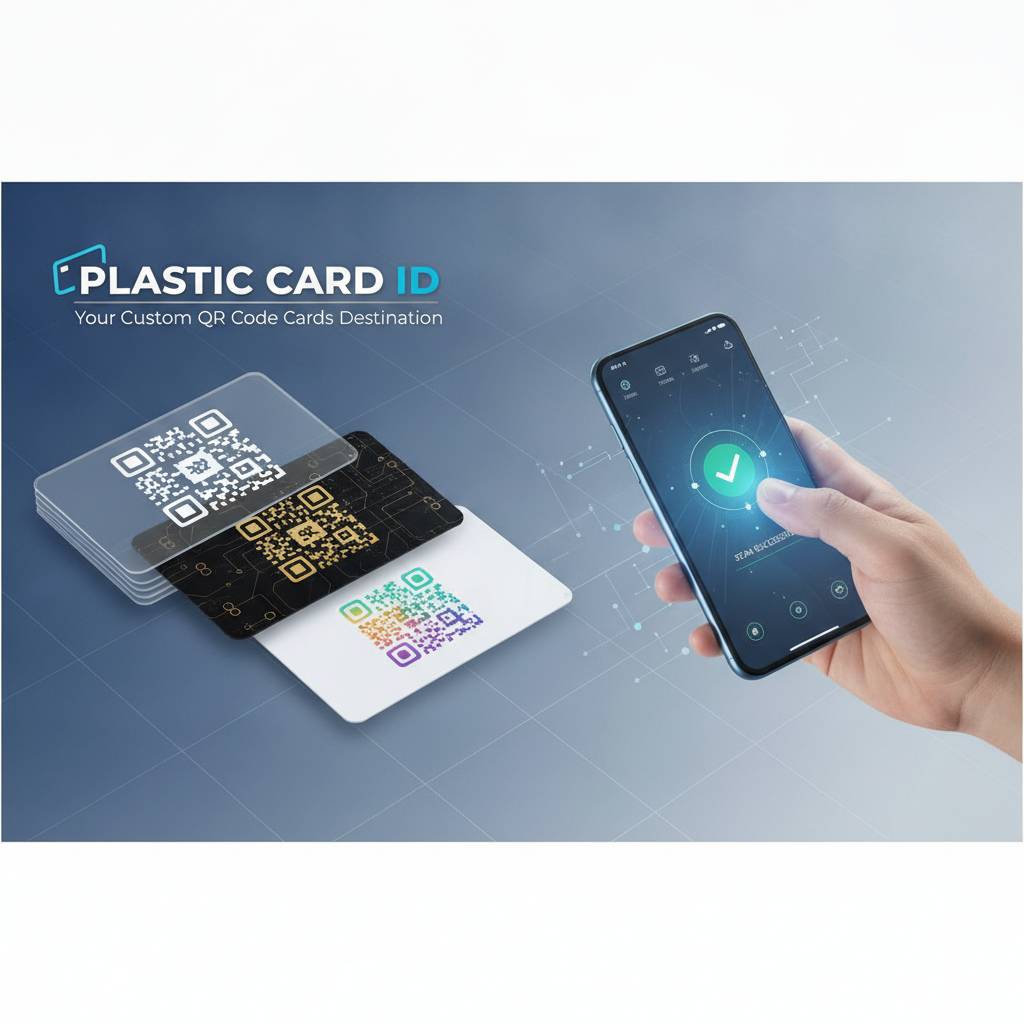 Welcome to Plastic Card ID: Your Custom QR Code Cards Destination