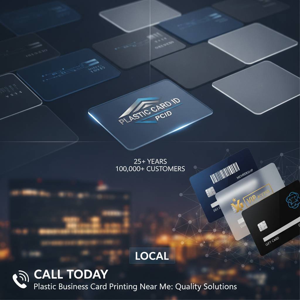 Getting Started Is Simple: Call Plastic Card ID Today