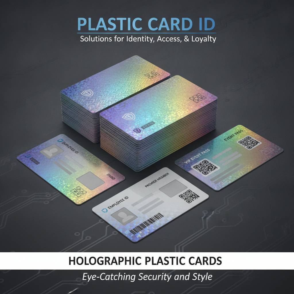 Holographic Plastic Cards for Every Industry