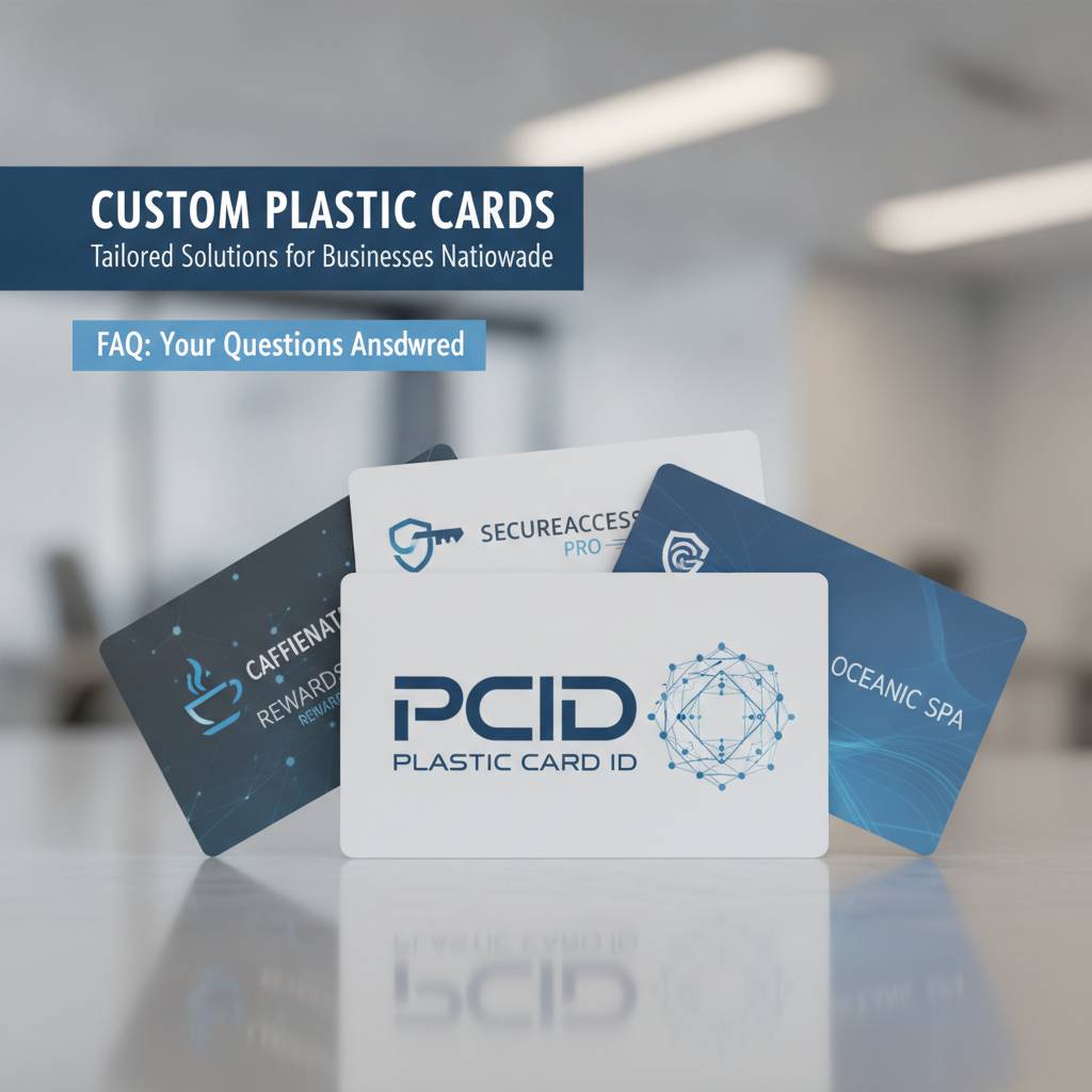 Frequently Asked Questions About Custom Plastic Cards