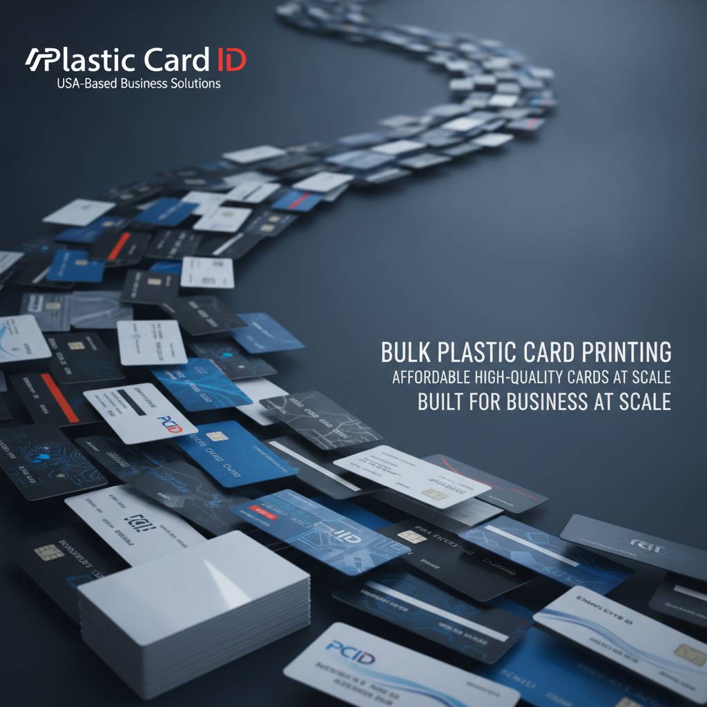 Bulk Plastic Card Printing: Built for Business at Scale