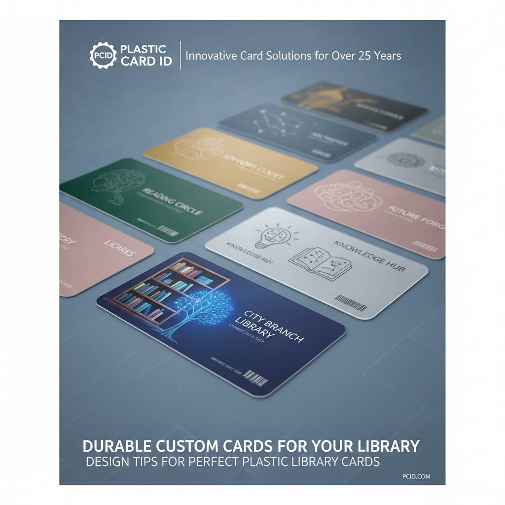 Tips for Designing the Perfect Plastic Library Card