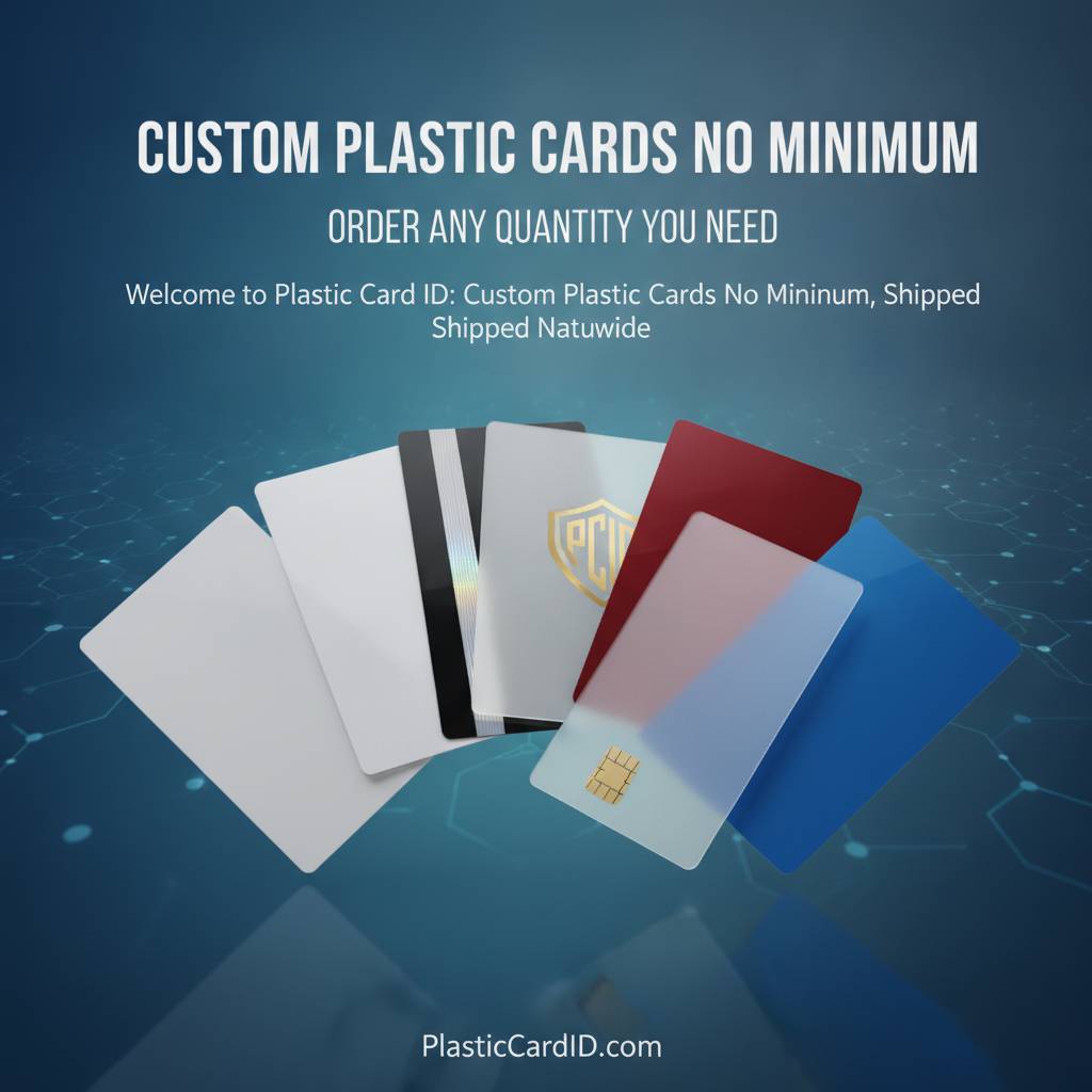 Welcome to Plastic Card ID: Custom Plastic Cards No Minimum, Shipped Nationwide