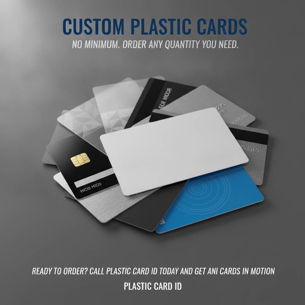 Ready to Order? Call Plastic Card ID Today and Get Your Cards in Motion