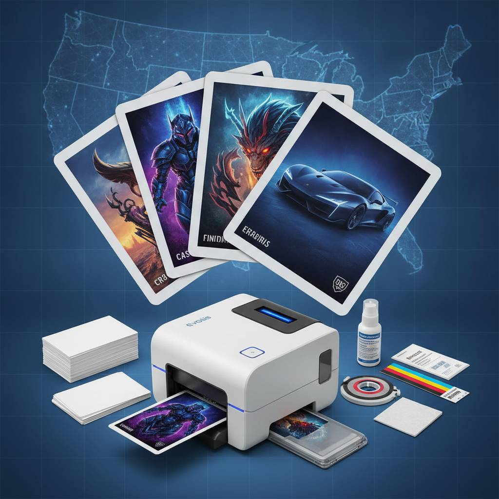 Plastic Card Printers and Refill Supplies Shipped Nationally
